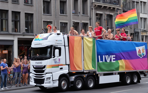 495.000 tv kijkers volgden live uitzending Antwerp Pride Parade