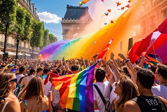 MARCHE DES FIERTÉS - PARIJS GAY PRIDE 2024