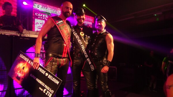 Raymond is Mister Leather Amsterdam 2017